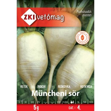 Vetőmag ZKI 4. kategória Retek/ Müncheni sör