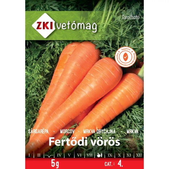 Vetőmag ZKI 4. kategória Répa/ Fertődi vörös Vetőmag ZKI 4. kategória Répa/ Fertődi vörös