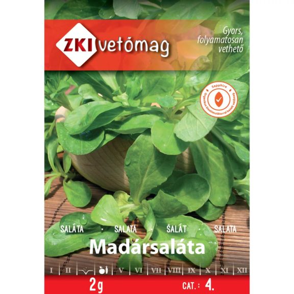 Vetőmag ZKI 4. kategória Saláta/ Madársaláta Vetőmag ZKI 4. kategória Saláta/ Madársaláta