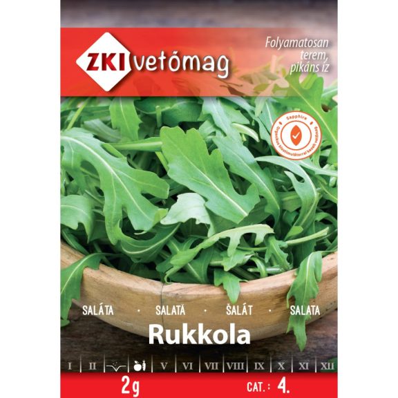 Vetőmag ZKI 4. kategória Saláta/ Rukkola Vetőmag ZKI 4. kategória Saláta/ Rukkola