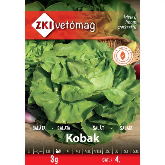 Vetőmag ZKI 4. kategória Saláta/ Kobak Vetőmag ZKI 4. kategória Saláta/ Kobak