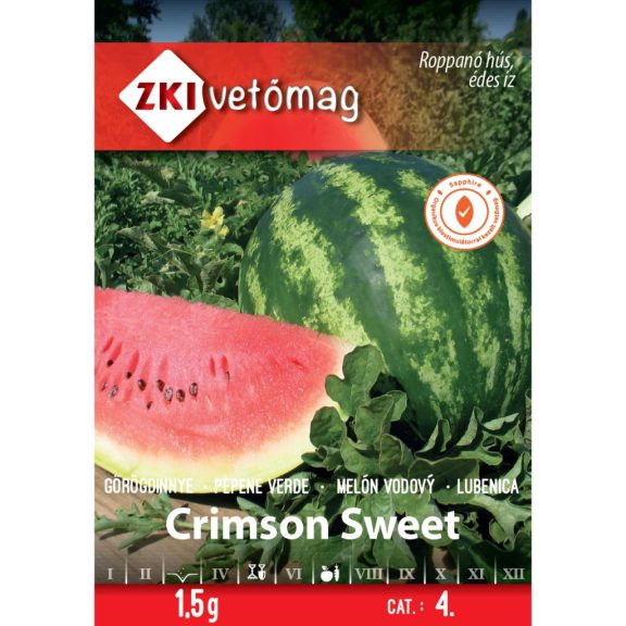 Vetőmag ZKI 4. kategória Görögdinnye/ Crimson sweet Vetőmag ZKI 4. kategória Görögdinnye/ Crimson sweet