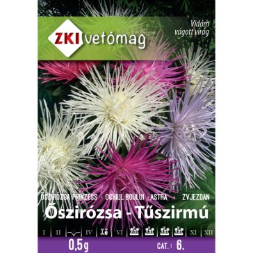 Vetőmag ZKI 6. kategória Őszirózsa- tűszirmú
