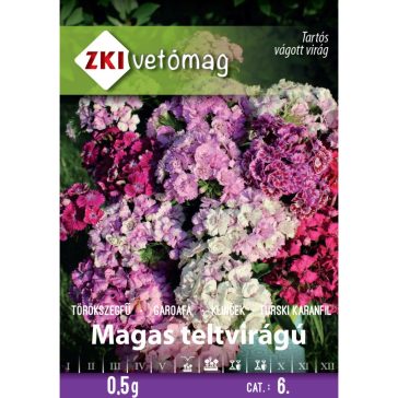 Vetőmag ZKI 6. kategória Törökszegfű Magas teltvirágú