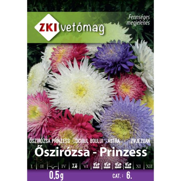 Vetőmag ZKI 6. kategória Őszirózsa-prinzess Vetőmag ZKI 6. kategória Őszirózsa-prinzess