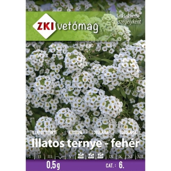 Vetőmag ZKI 6. kategória Illatos ternye-fehér Vetőmag ZKI 6. kategória Illatos ternye-fehér