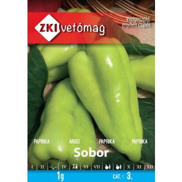 Vetőmag ZKI 3. kategória Paprika/ Sobor