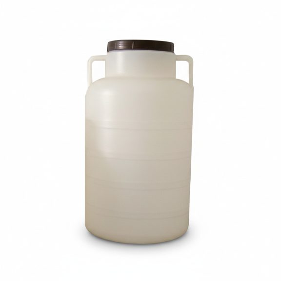 Hordó műanyag 60 literes füles csavaros tetővel fehér 1,33 kg Hordó műanyag 60 literes füles csavaros tetővel fehér 1,33 kg