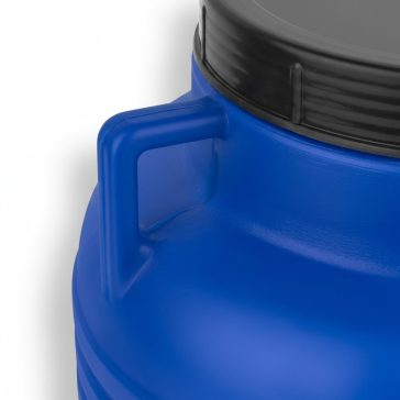   Hordó műanyag  30 literes füles csavaros tetővel kék 0,68 kg