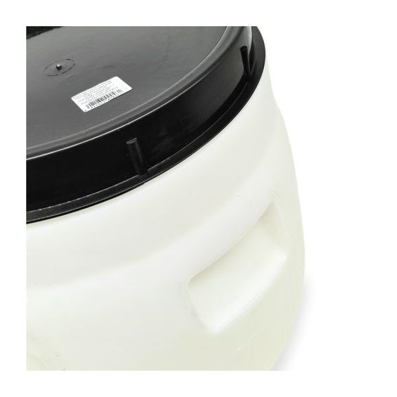 Hordó műanyag 23 lit-es fehér körmös 0,7 kg Hordó műanyag 23 lit-es fehér körmös 0,7 kg