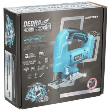 Dedra Akkumulátoros dekopírfűrész 18V