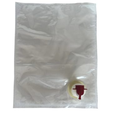   BAG IN BOX zacskó átlátszó  5 literes /meleg töltésű/ -  80C°-ig - /MEL/VTP/H Smurfit  