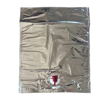   BAG IN BOX zacskó METALIZÁLT 10 literes /meleg töltésű/ -80C°-ig- MEL/VTP/H Smurfit 