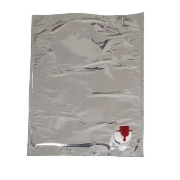   1 kartontól (500 db) - BAG IN BOX zacskó metalizált 3literes  /meleg töltésű/ -  80C°-ig - /MEL/VTP/H Smurfit