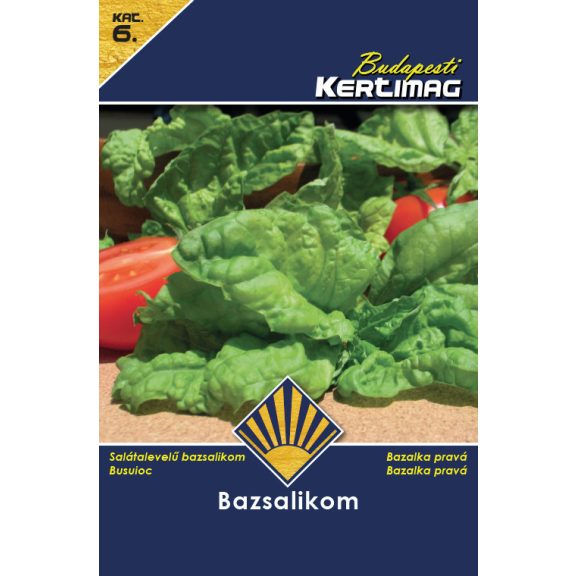 Vetőmag Budapesti Kertimag 6. kategória - Bazsalikom Vetőmag Budapesti Kertimag 6. kategória - Bazsalikom
