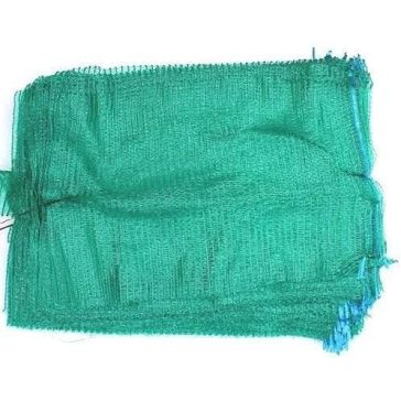 Raschel zsák 40*60 cm /zöld,sárga/