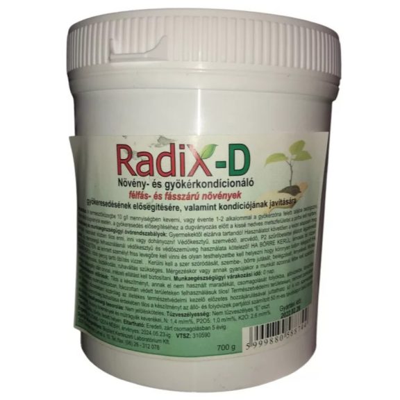Radix-D félfás-fásszárúakhoz 700gr /gyökereztető/ Radix-D félfás-fásszárúakhoz 700gr /gyökereztető/
