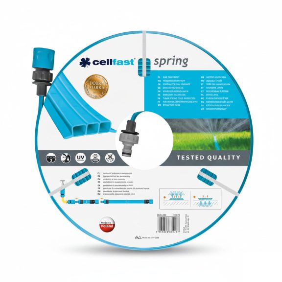 Cellfast locsolótömlő három utas 7.5m (19-021)