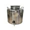 Kanna (M) Inox füles  30 literes, csappal (38cm)